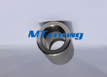 F304H ASTM A105 6000LBS কংক্রিট নকল পাইপ ফিটিং স্টেইনলেস স্টীল থ্রেডেড শেষ
