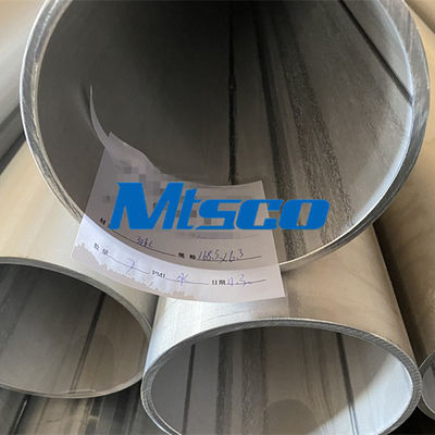 Annealed Pickled 304L 316L 6m AD2000 Stainless Steel Welded Pipe