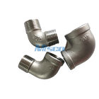 304 NPTF 90 Degree Reducing Elbow AP Surface For Gas Pipe