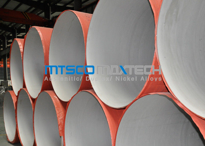 ASTM A312 Welded Pipe Plain Ends , Stainless Steel Thin Wall Pipe With RT
